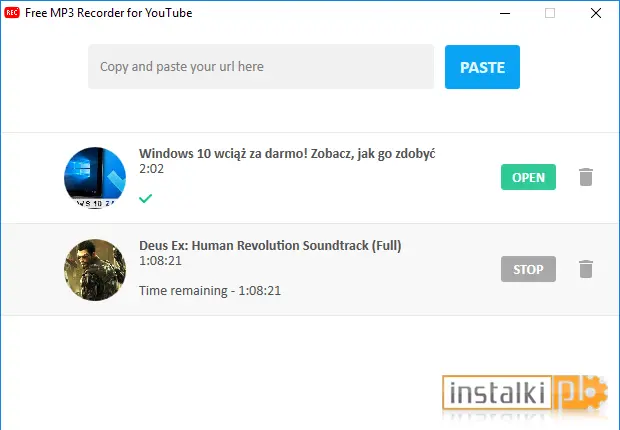 Okladka Free MP3 Recorder for YouTube