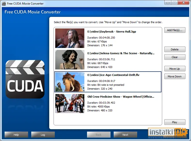Free CUDA Movie Converter