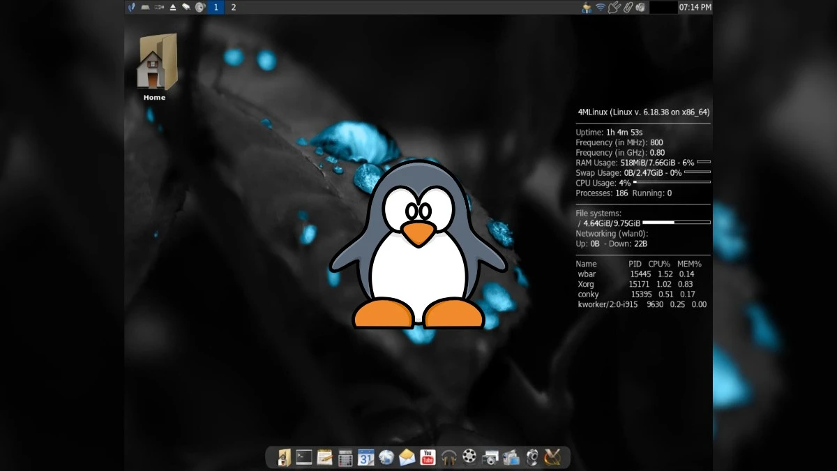 Ten polski Linux może ożywić stary komputer. 4MLinux 52.0 już dostępny