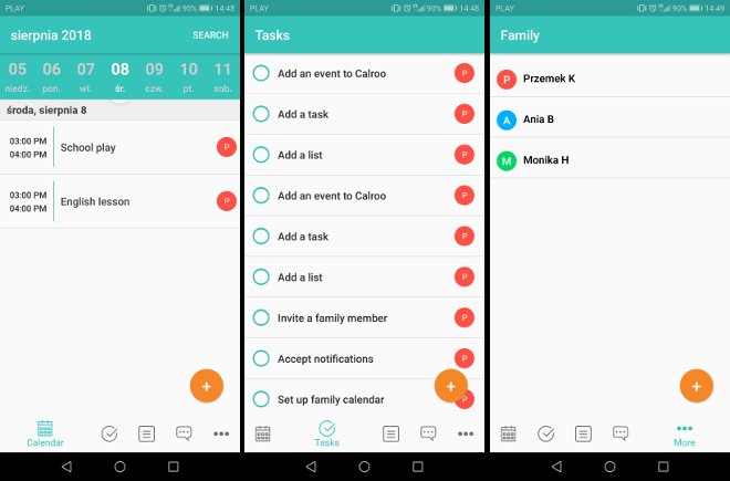 Calroo Family Organizer