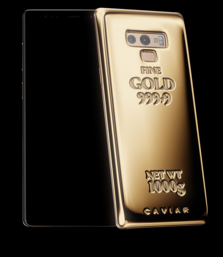 caviar note 9 Fine gold 3 catalog