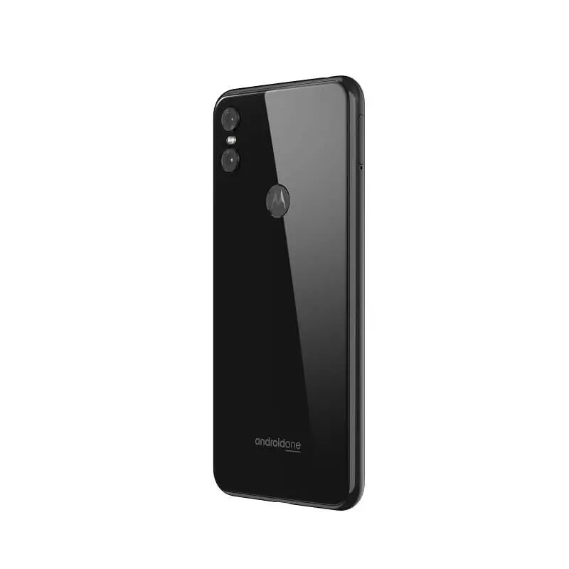 Motorola One-Black-Dyn Backside Right