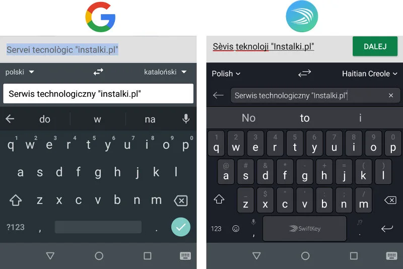 gboard v swiftkey translation