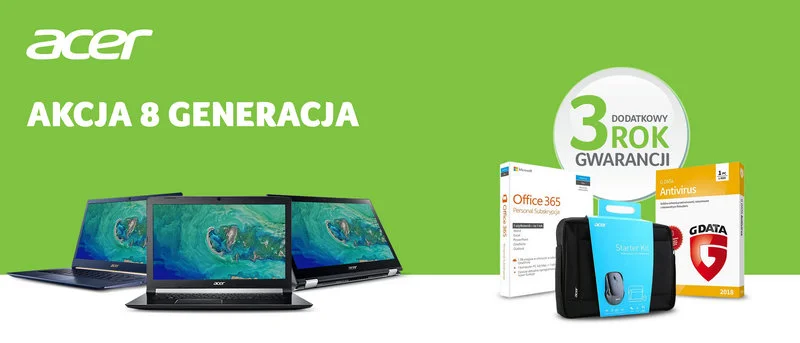 Acer akcja 8 generacja