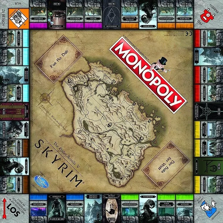 monopoly skyrim edition