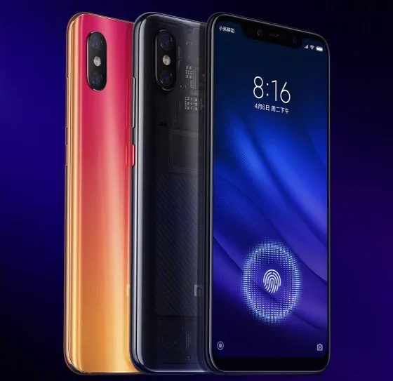 Mi 8 Pro kolory