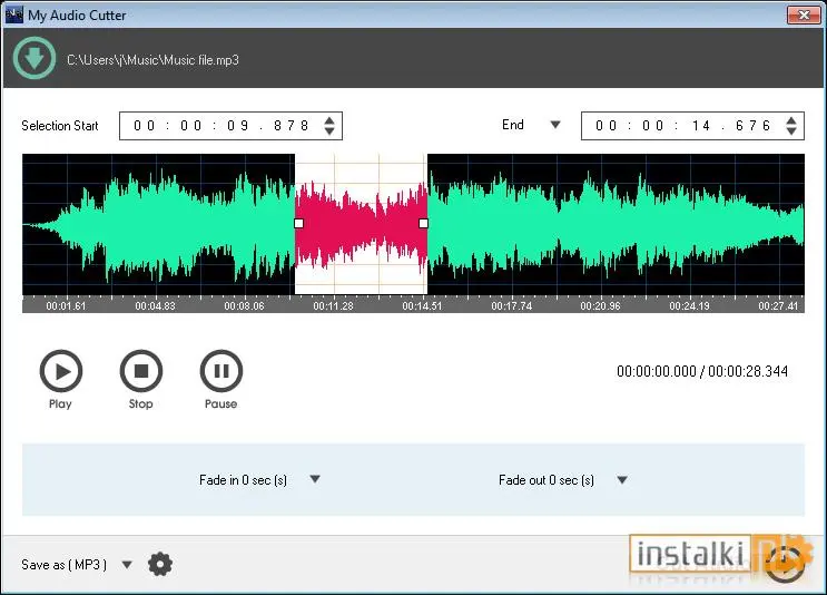 Okladka My Audio Cutter
