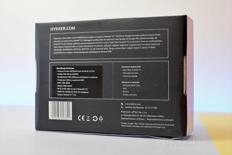 Hykker Android TV Box 7
