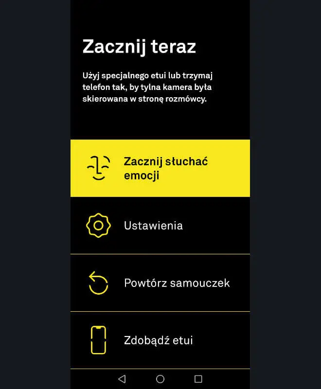 Huawei Facing Emotions Zacznij teraz
