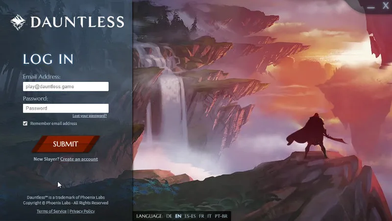 Dauntless launcher