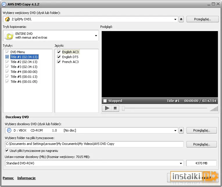 Okladka AVS DVD Copy