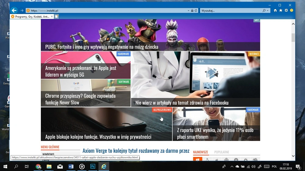 Internet Explorer Instalki.pl