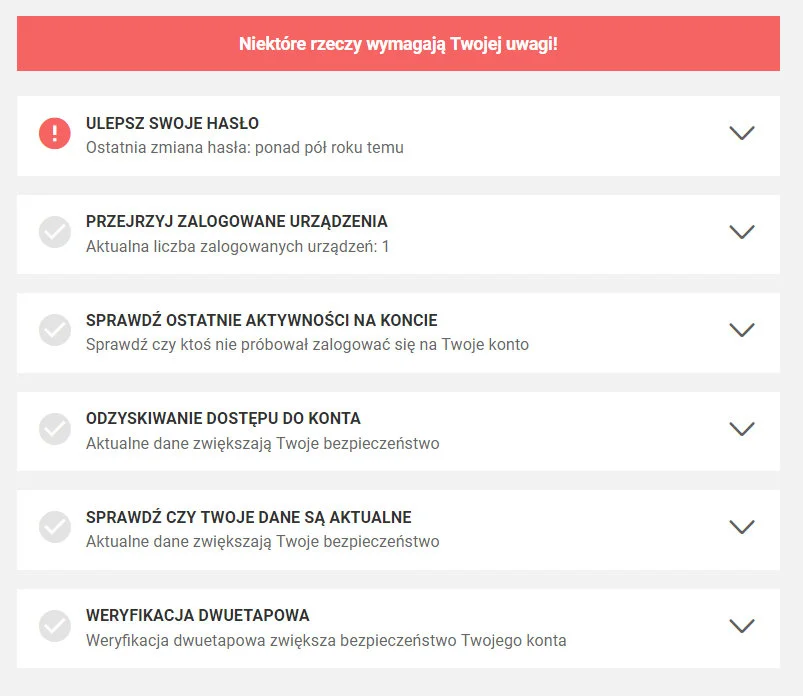 Kontrola bezpieczenstwa Onet
