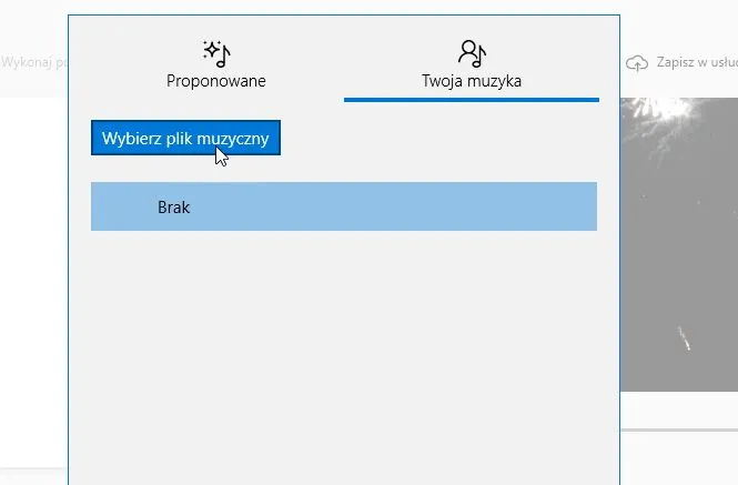 Jak dodać muzykę 3