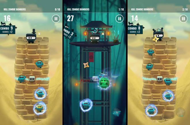 Ninja Dude vs Zombies 2