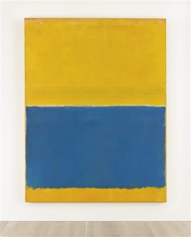 Mark Rothko yellow Blue