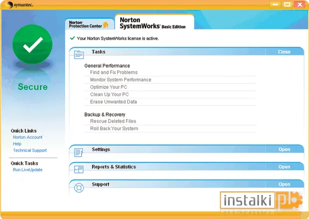 Okladka Norton SystemWorks Basic Edition