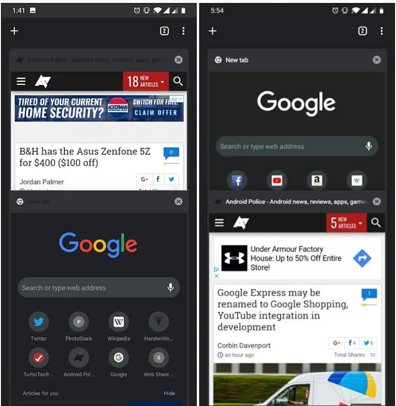 Chrome 75 Android 2
