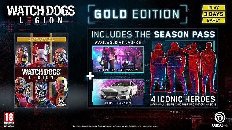 Watch Dogs Legion Gold Edition