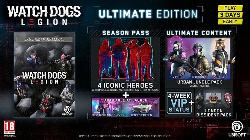 Watch Dogs Legion Ultimate Edition