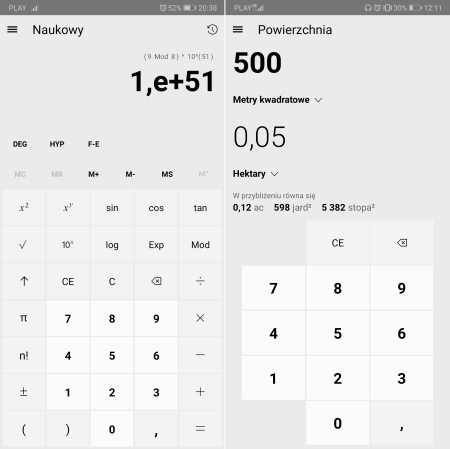 Uno Calculator scr 1