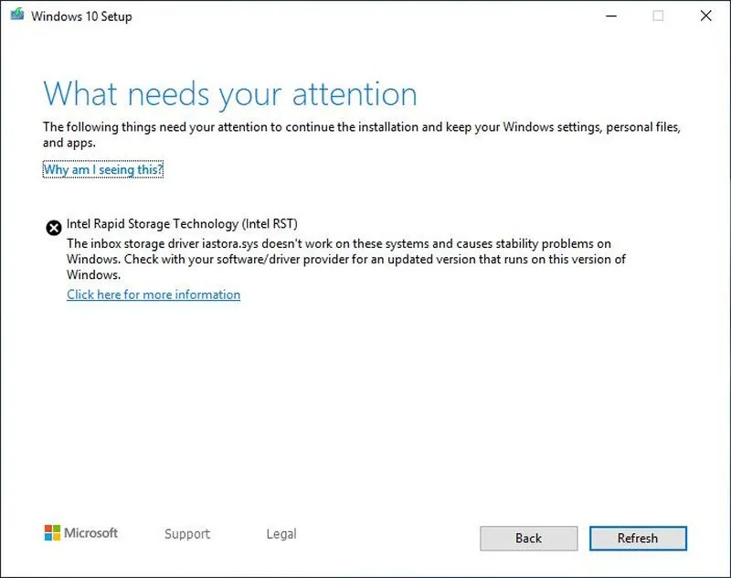 windows 10 may update blad