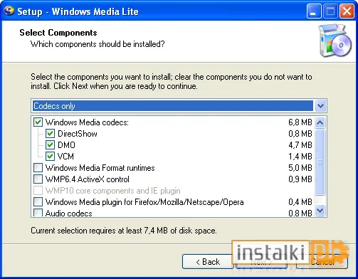 Windows Media Lite