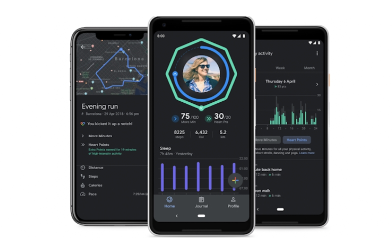 google fit motyw