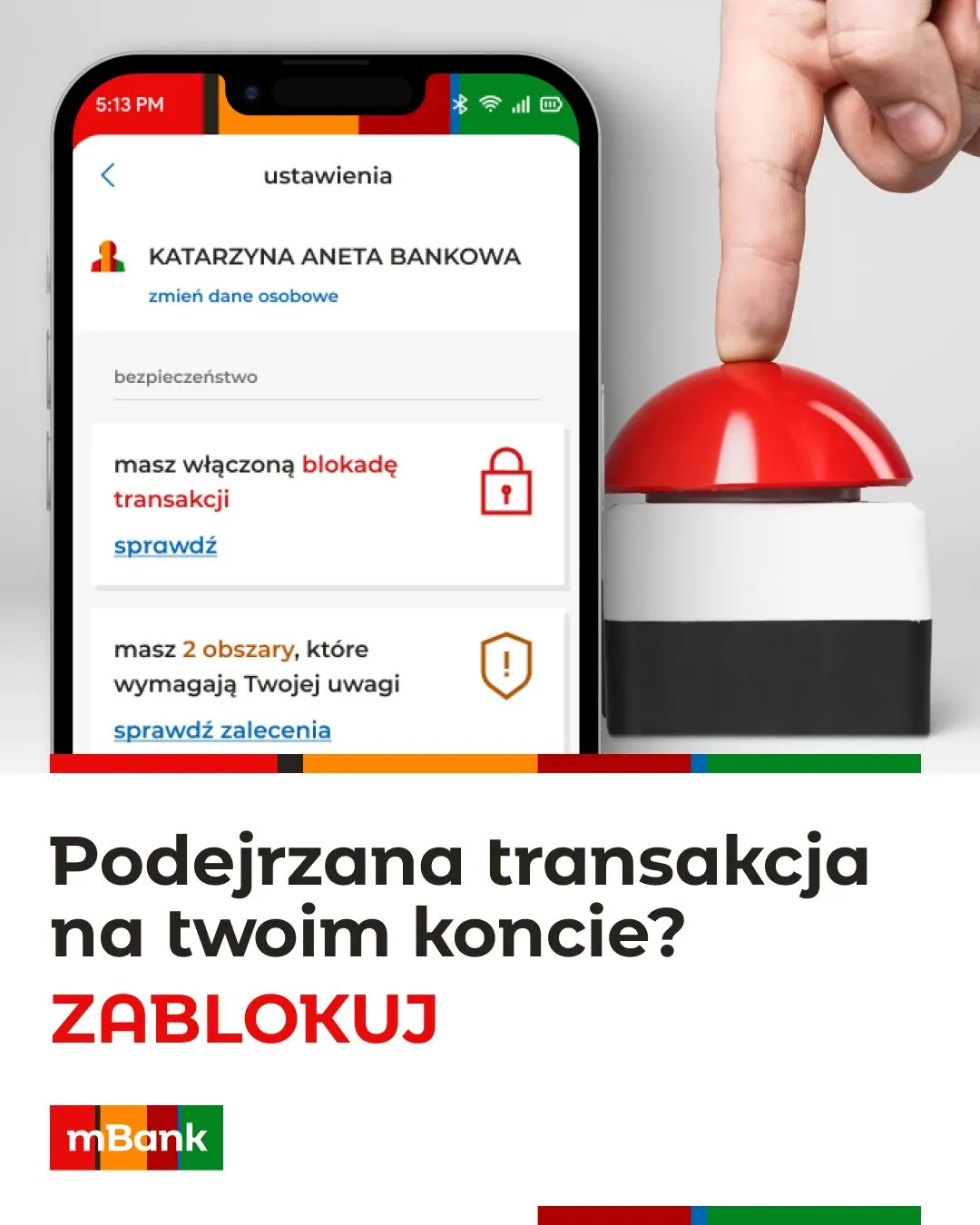 MBank odpala tajną broń przeciw oszustom. Nowa funkcja to game changer