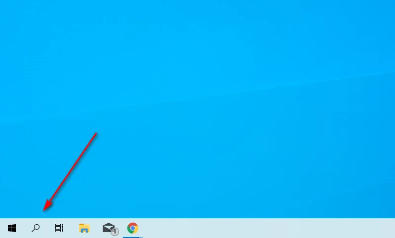 ikona na pasku wyszukiwania