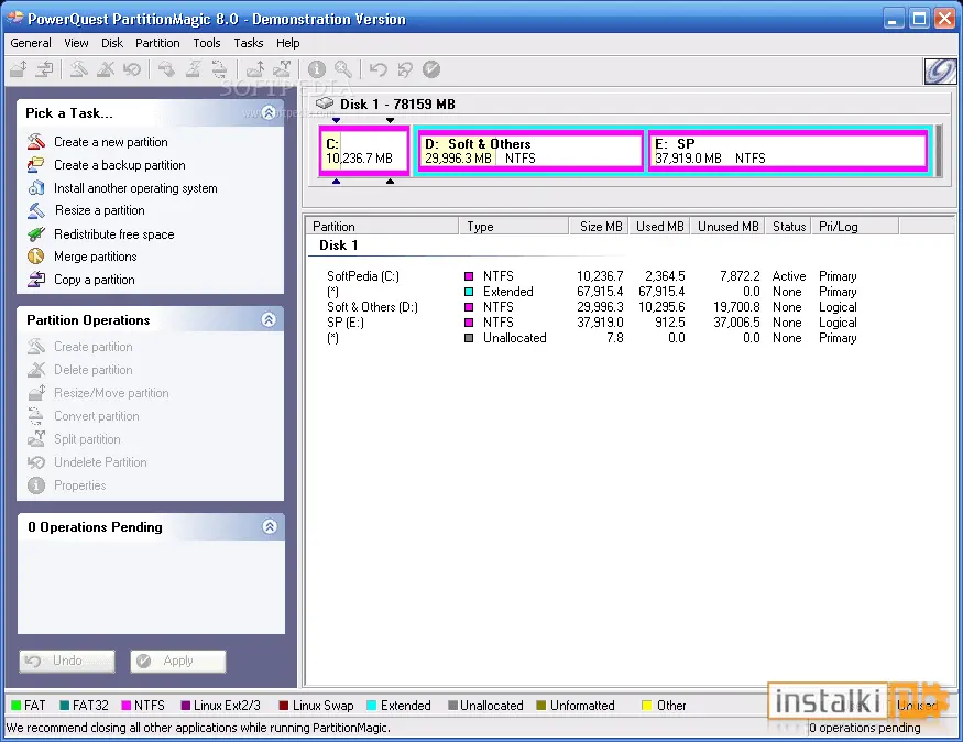 Okladka Partition Magic