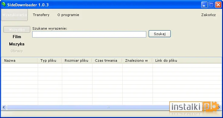 Okladka SideDownloader