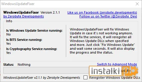 WindowsUpdateFixer 2.1.2 - Windows - download - instalki.pl
