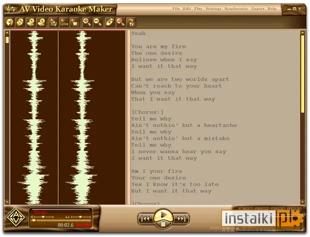 Okladka AV Video Karaoke Maker