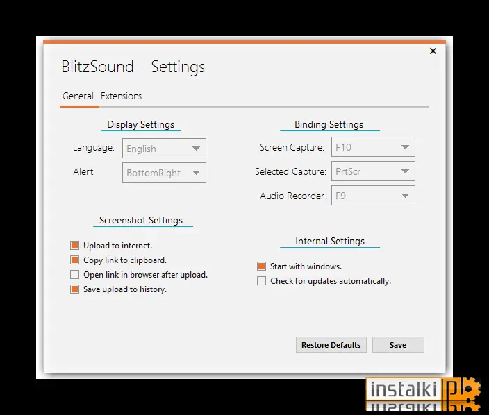 Okladka BlitzSound