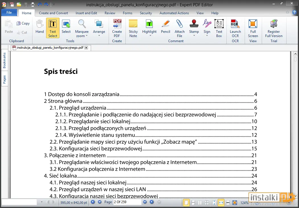 Okladka eXPert PDF Editor