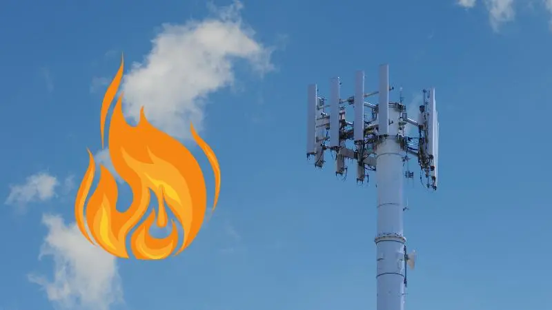 Wieże 5G znowu płoną – wskazano winnych globalnej dezinformacji