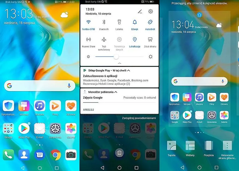 Huawei P smart Z EMUI 1