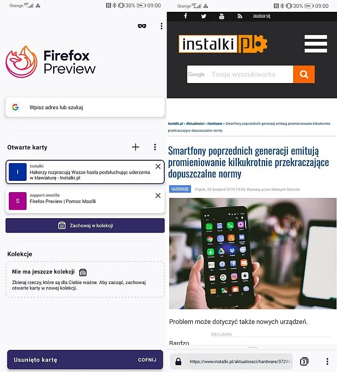Firefox Preview pobierz 2