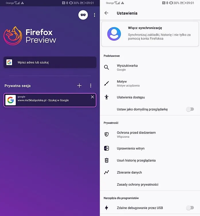 Firefox Preview pobierz 3