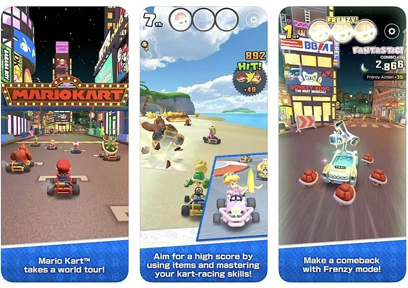 mario kart tour