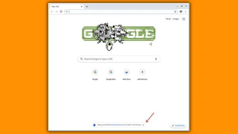 google chrome reklamy x