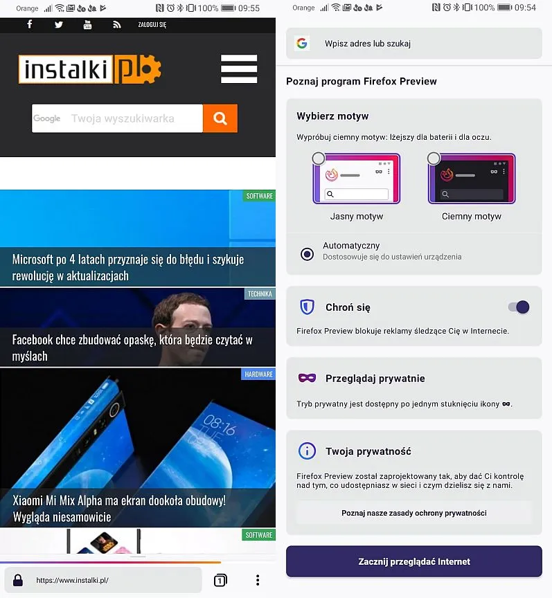Firefox preview 2.0 pobierz 2