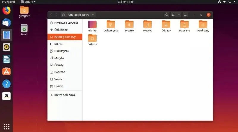 Ubuntu 19.10 po slasku 1