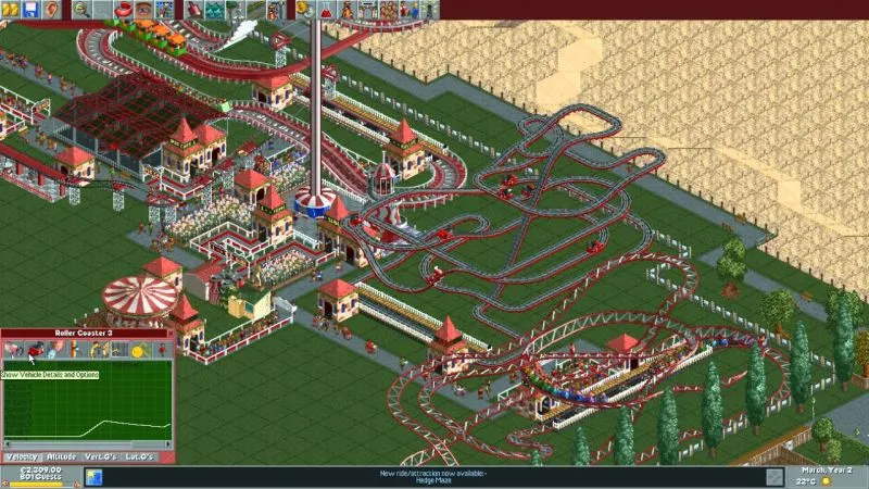 Roller Coaster Tycoon - 1999