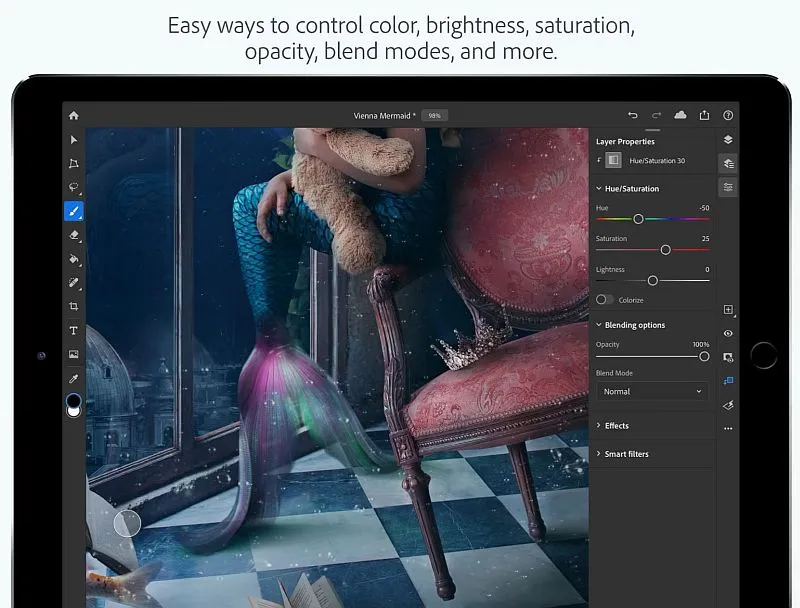 Adobe Photoshop iPad 3