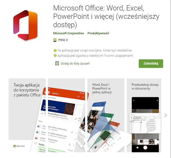 office for android 4