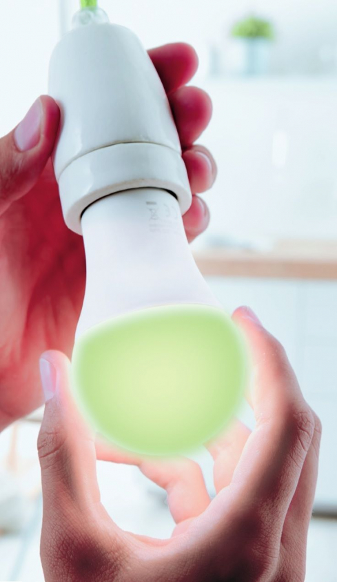 Smart Żarówka 9W RGBW z WiFi Hykker Smart Home