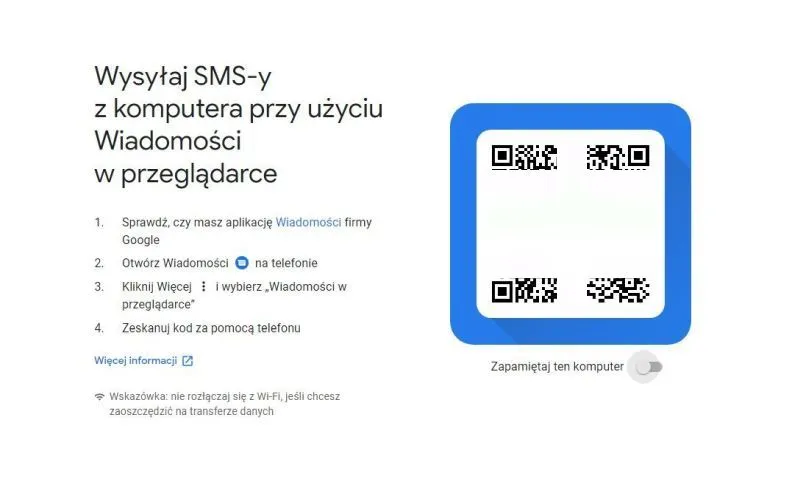 wiadomosci w przegladarce