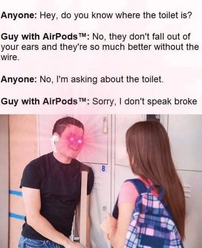airpods meme